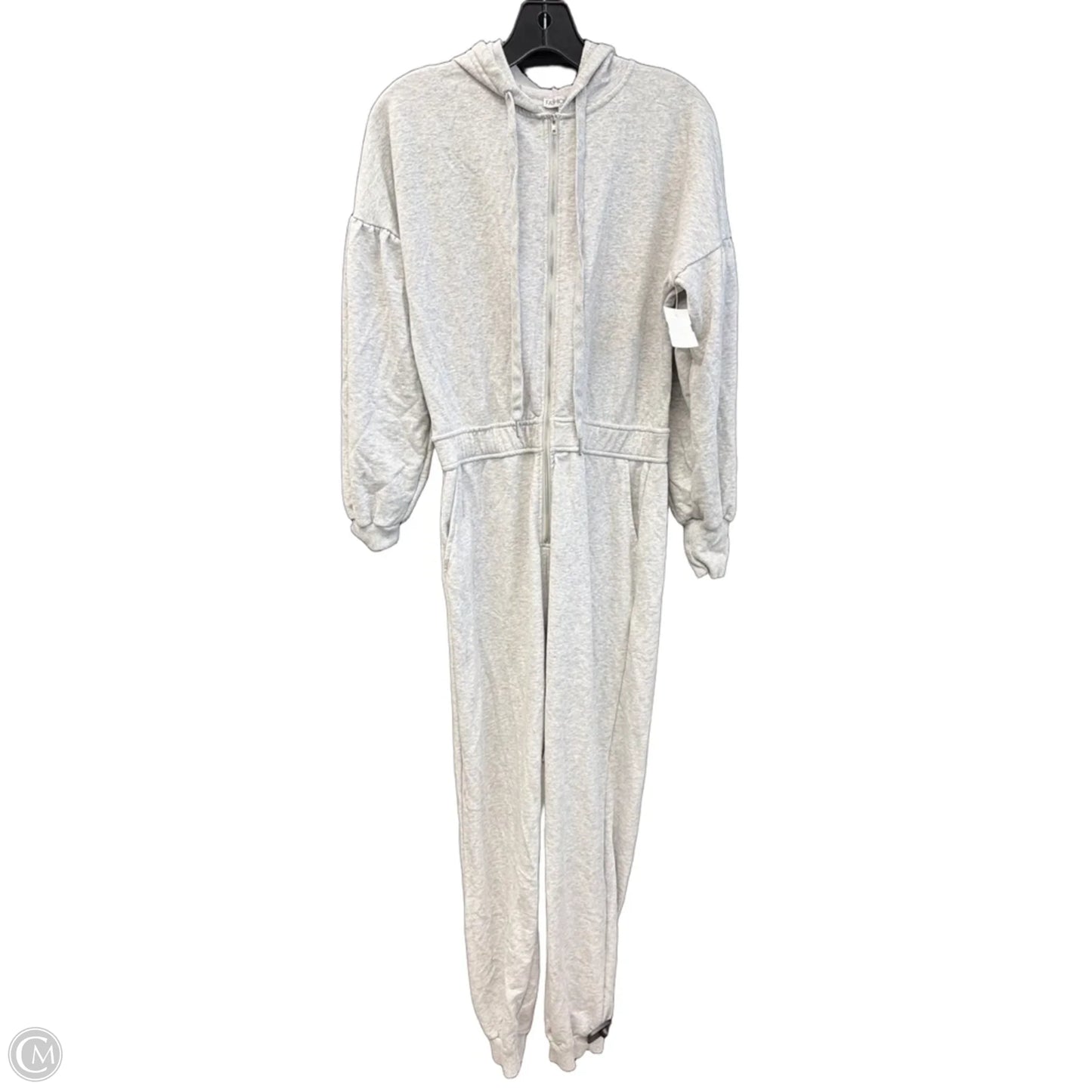 Jumpsuit By Fashion Nova In Grey, Size: M