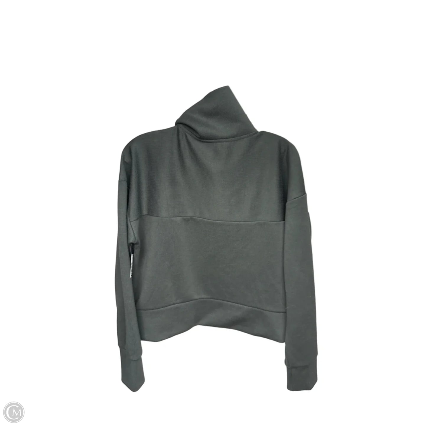 Athletic Sweatshirt Collar By Thread And Supply In Green, Size: M