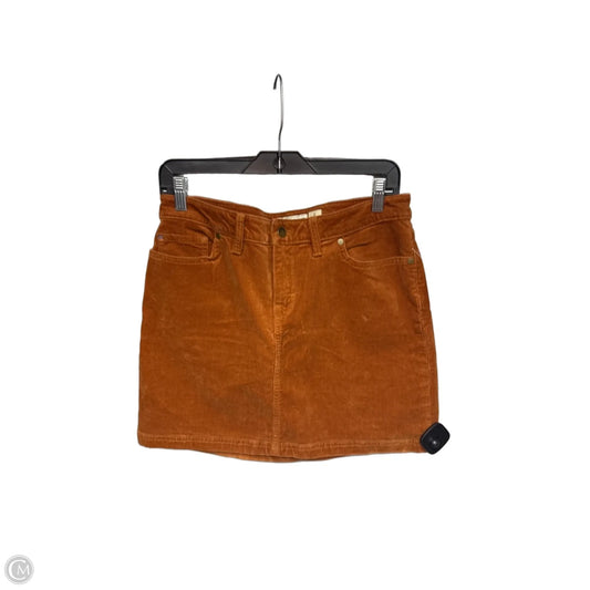 Skirt Mini & Short By Patagonia In Orange, Size: 8