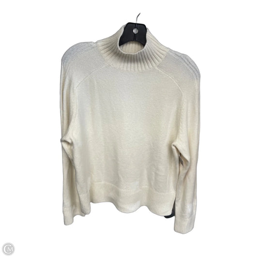Sweater By Loft In Cream, Size: M