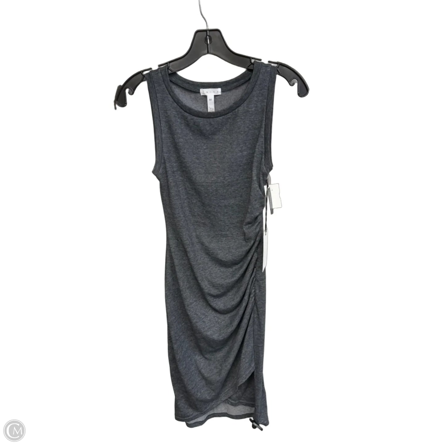 Dress Casual Midi By Leith In Grey, Size: Xxs