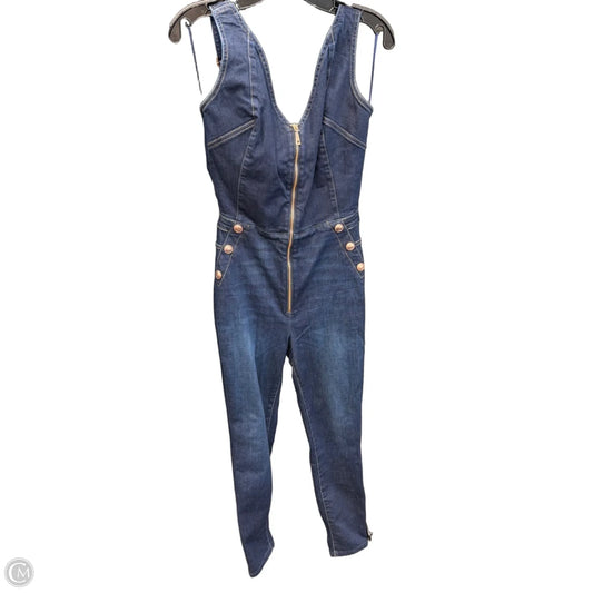 Jumpsuit By Guess In Blue Denim, Size: L
