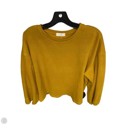 Sweater By Elodie In Yellow, Size: S