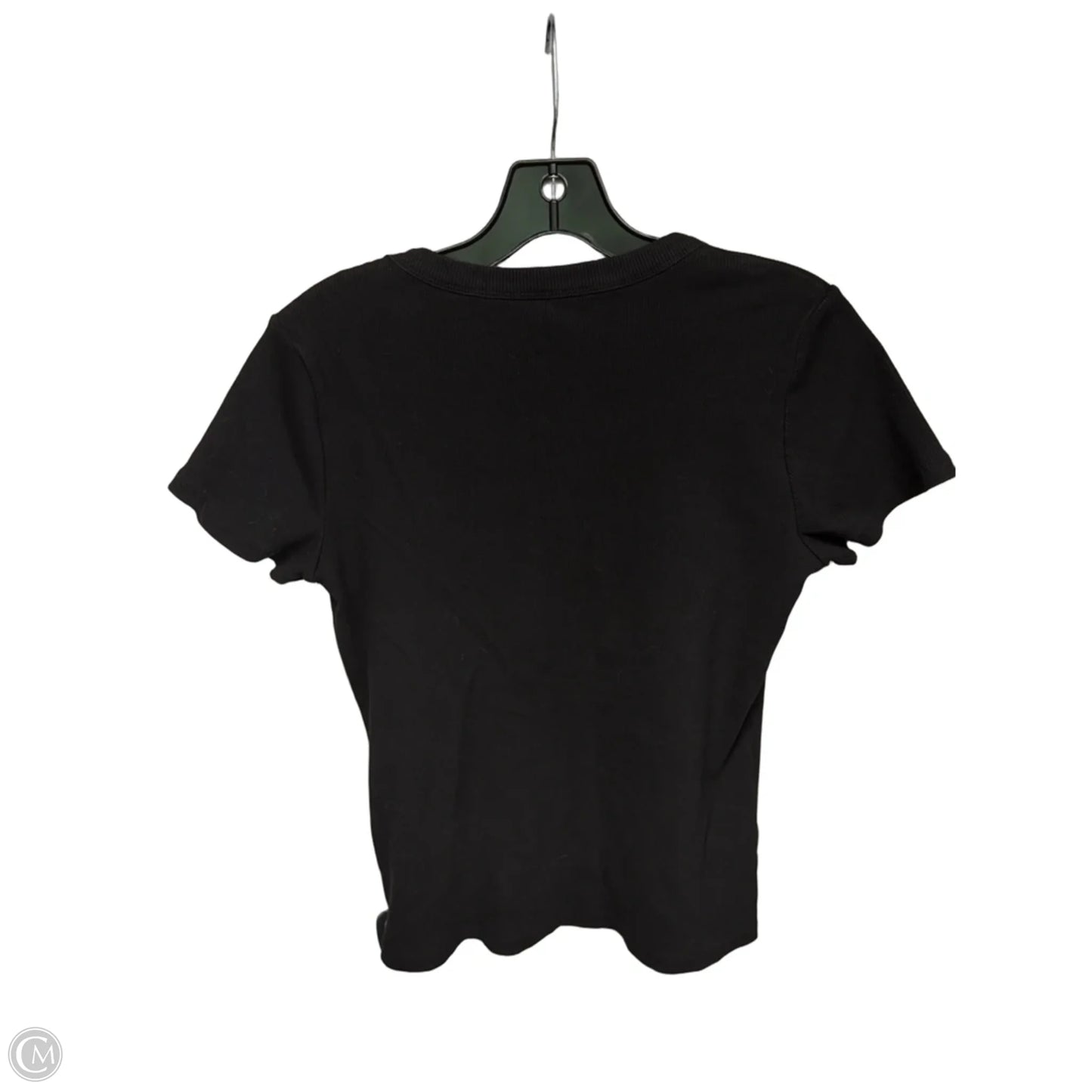 Top Short Sleeve By Maurices In Black, Size: Xl