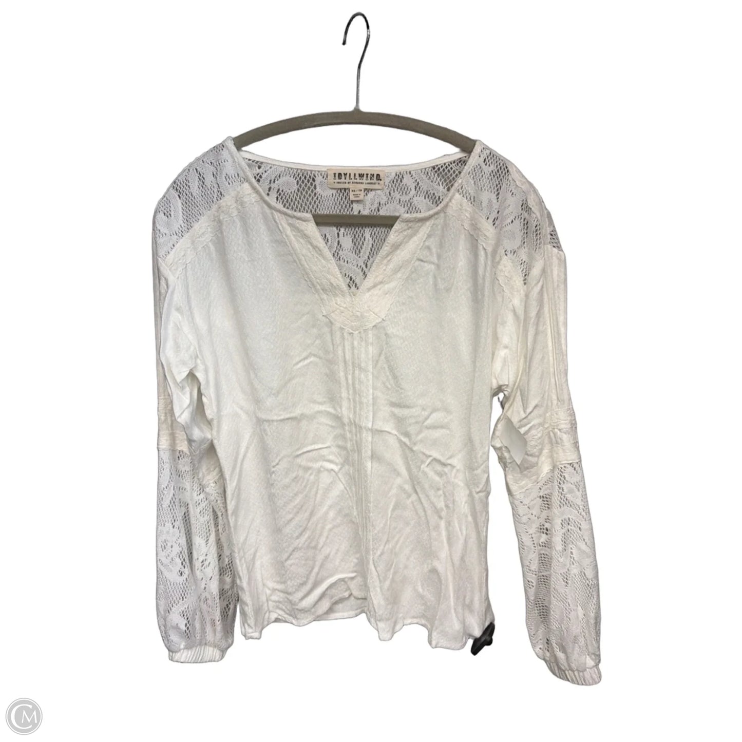 Top Long Sleeve By Idyllwind In White, Size: Xs