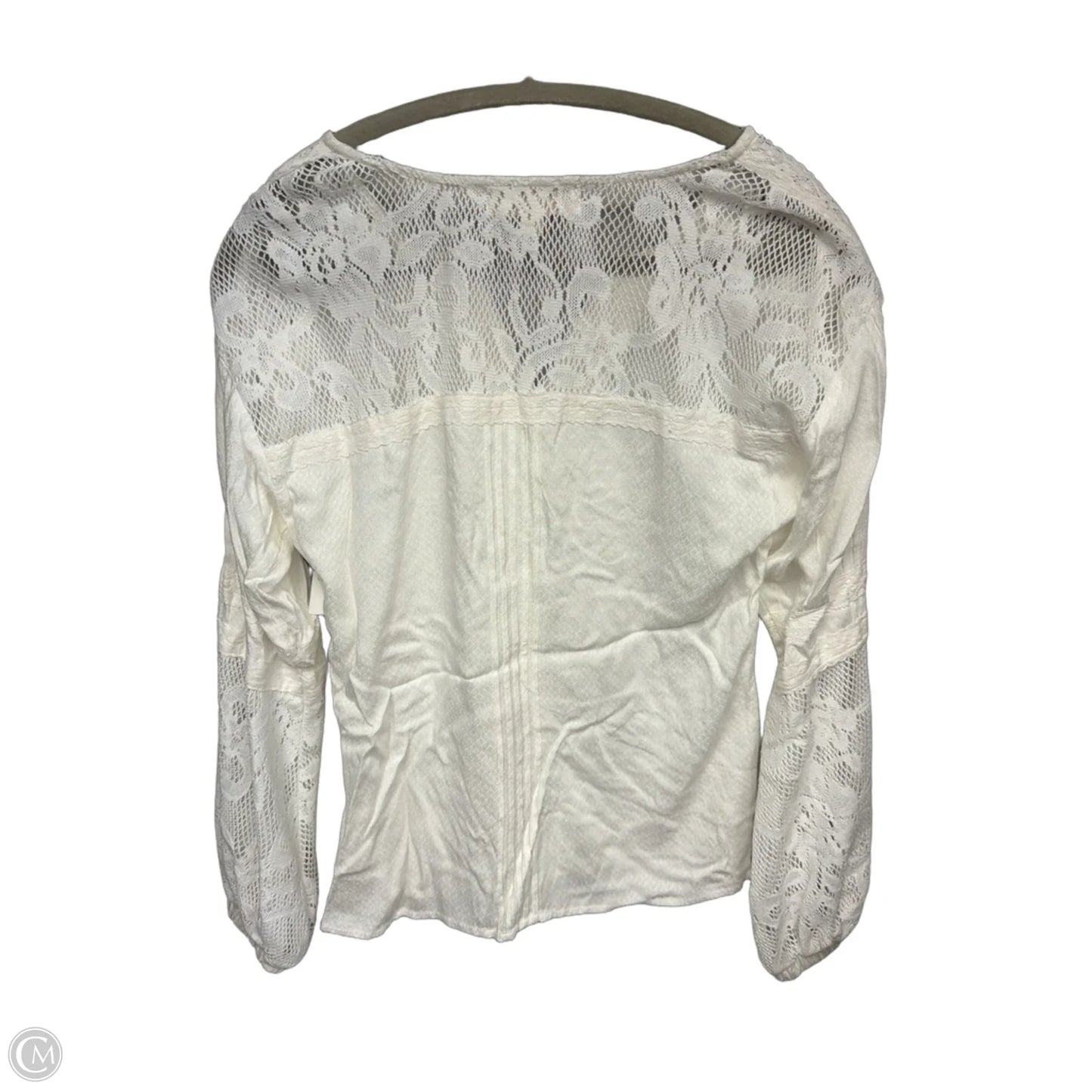 Top Long Sleeve By Idyllwind In White, Size: Xs