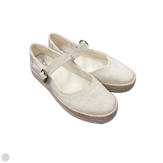 Shoes Flats By Toms In Tan, Size: 8.5