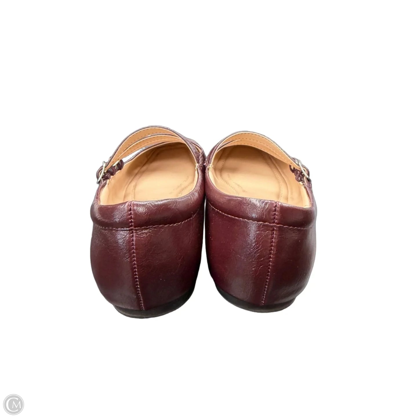 Shoes Flats By Journee In Maroon, Size: 8.5
