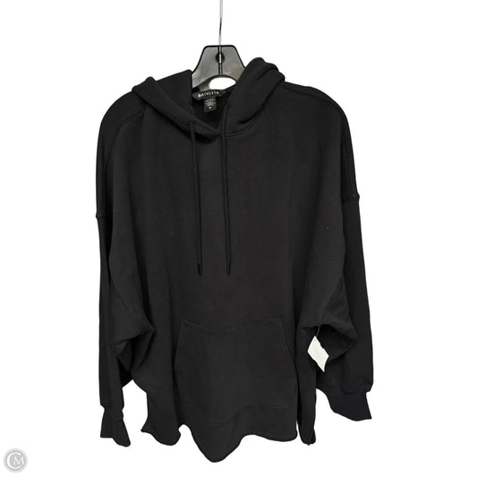 Sweatshirt Hoodie By Athleta In Black, Size: M