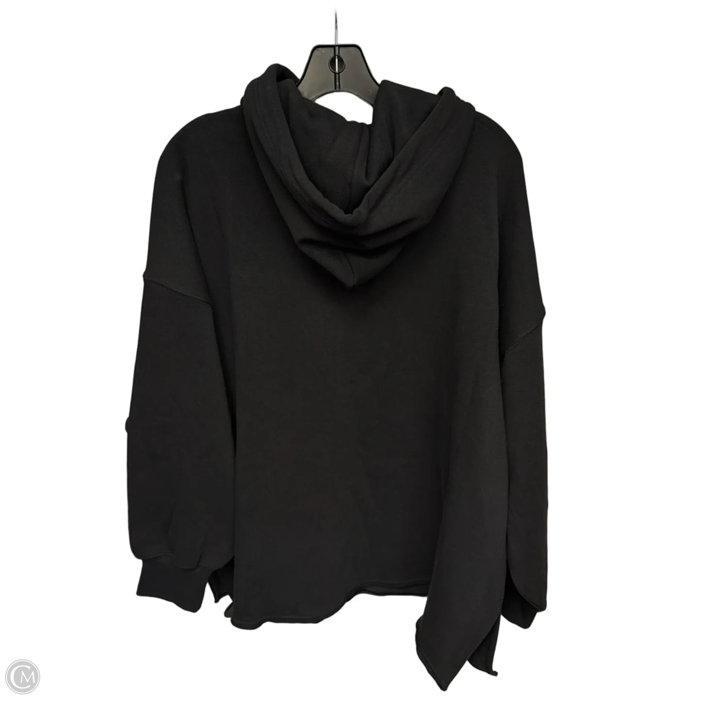 Sweatshirt Hoodie By Athleta In Black, Size: M