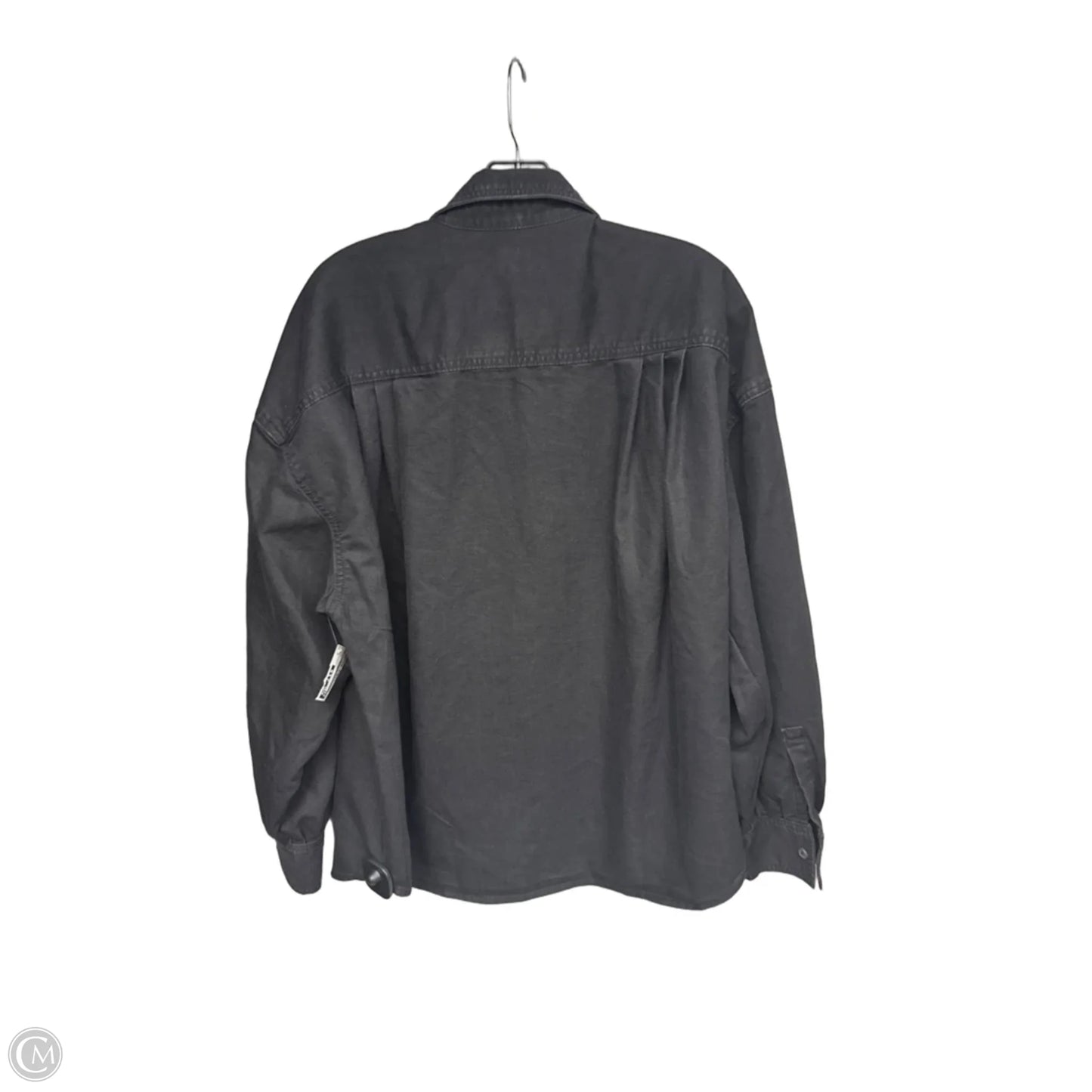 Jacket Shirt By Levis In Black, Size: L