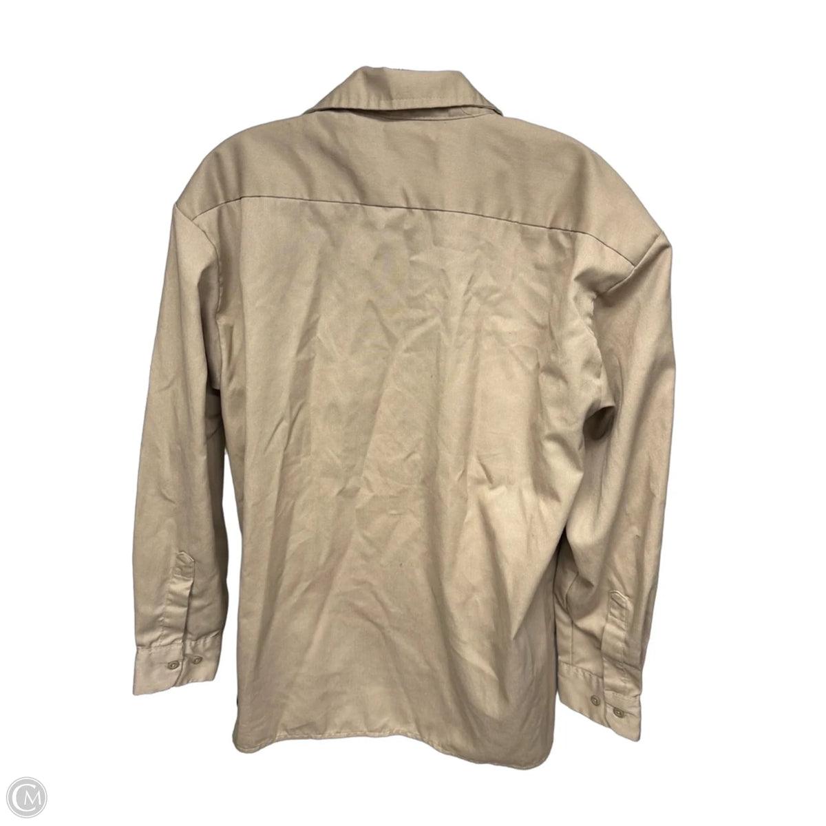 Top Long Sleeve By Dickies In Beige, Size: M