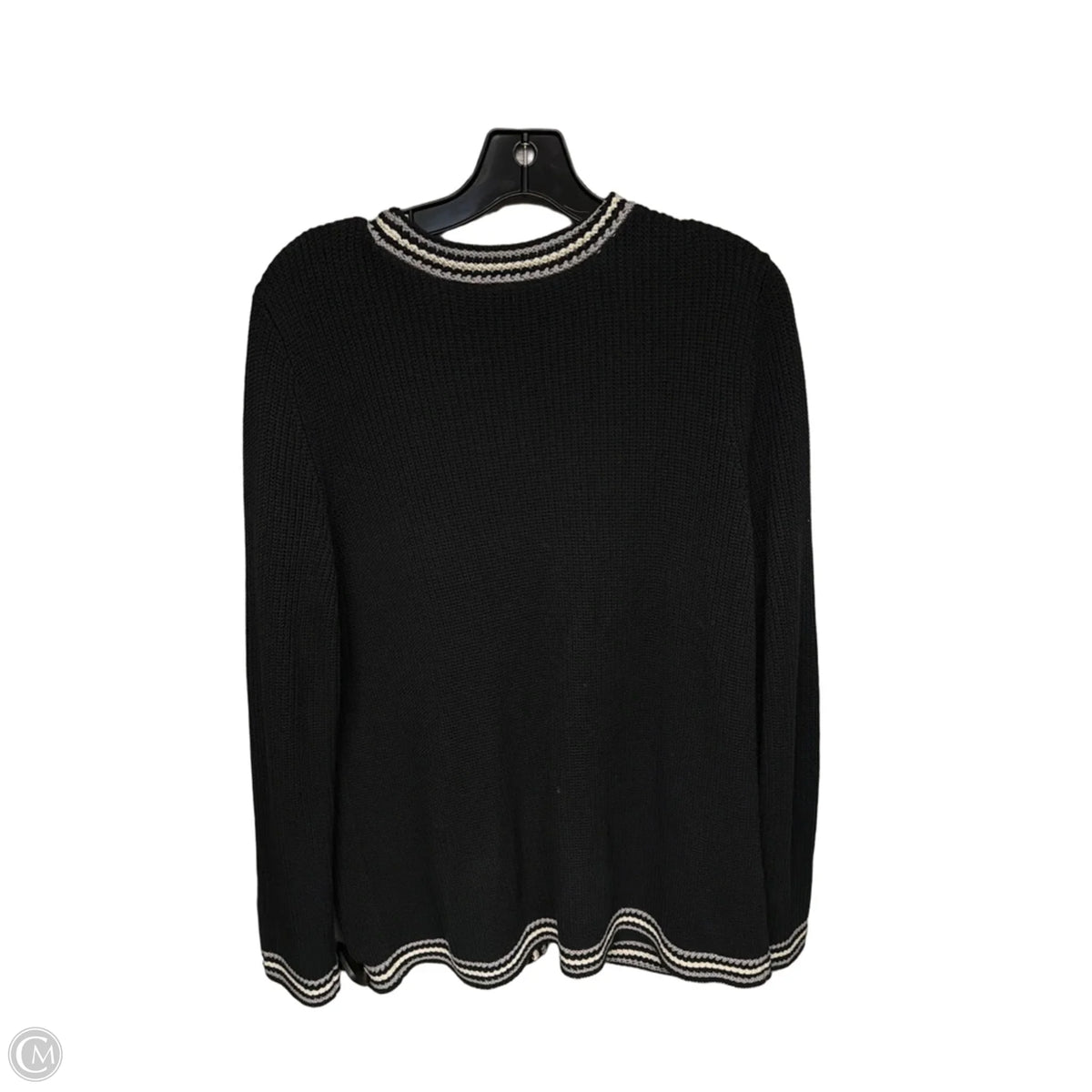 Cardigan By Talbots In Black, Size: Xl