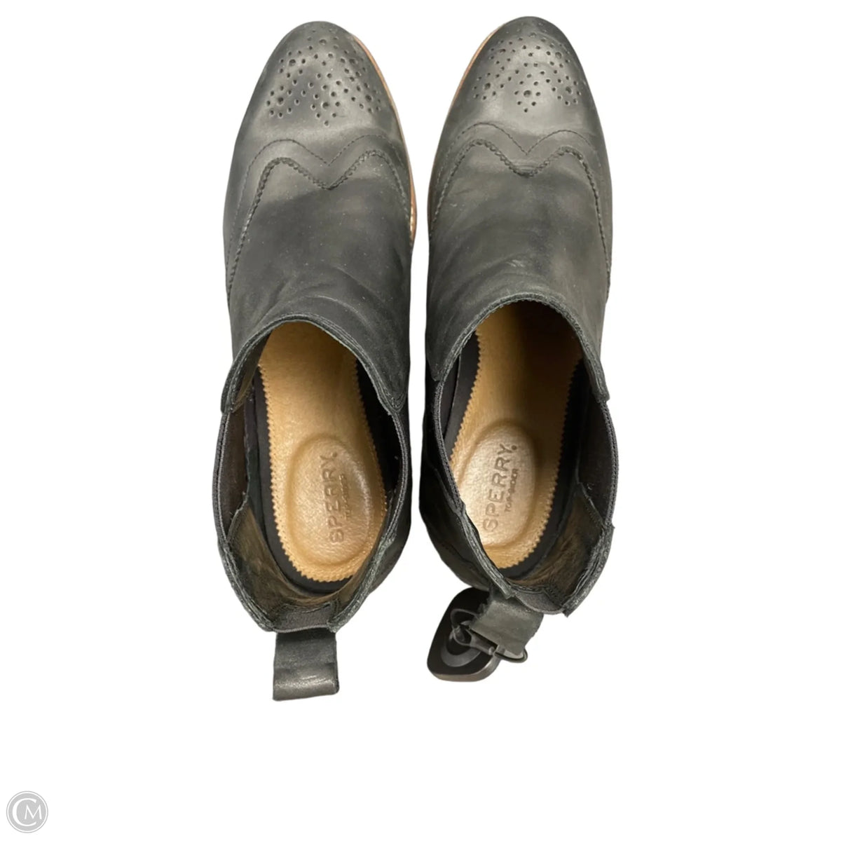 Boots Ankle Flats By Sperry In Black, Size: 9
