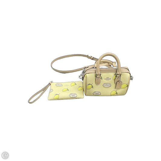 Crossbody Designer By Coach, Size: Small