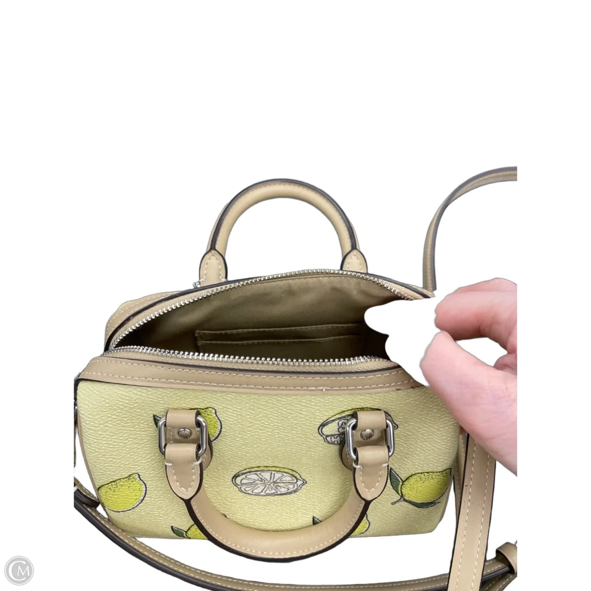 Crossbody Designer By Coach, Size: Small
