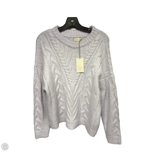 Sweater By A New Day In Purple, Size: M