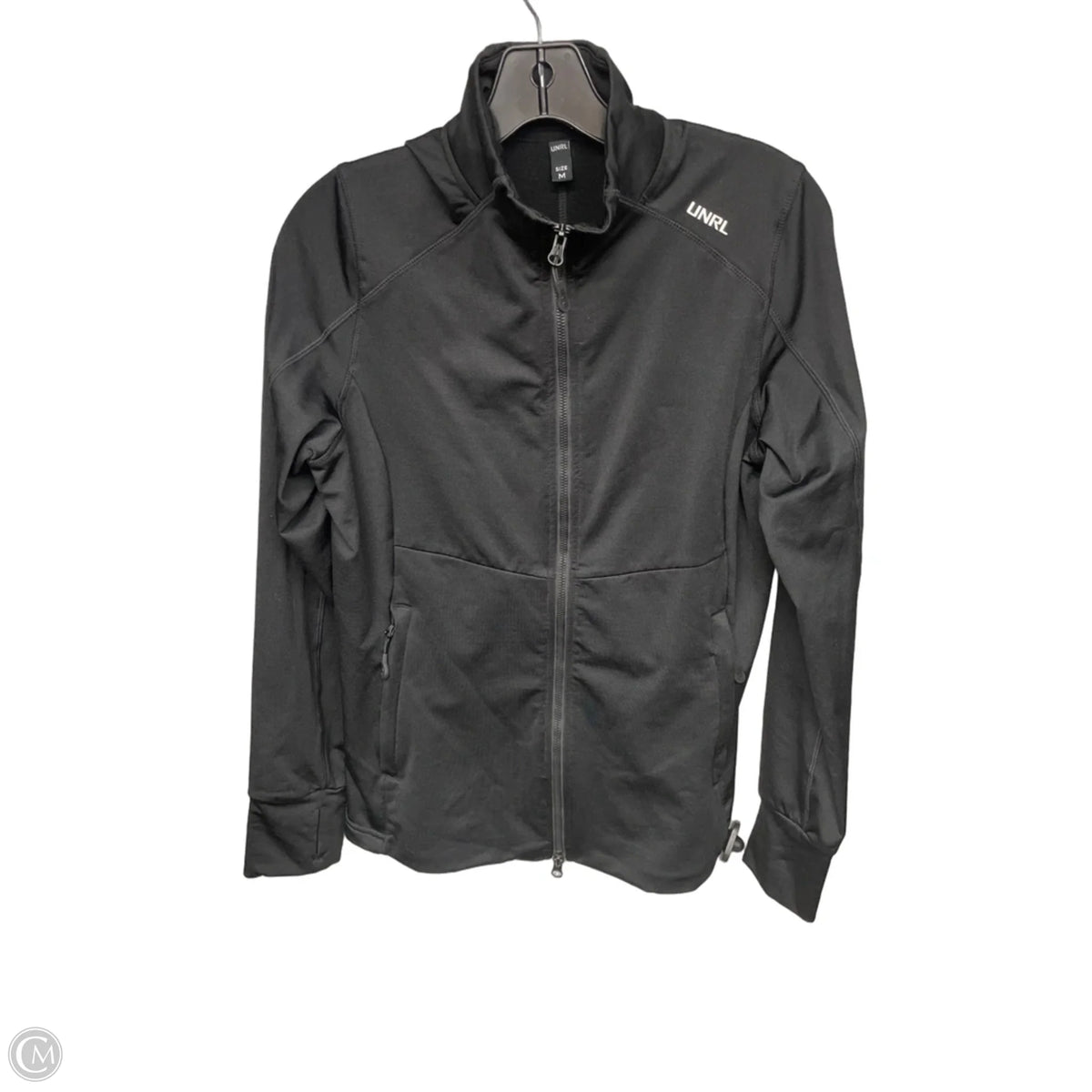 Athletic Jacket By Unrl In Black, Size: M
