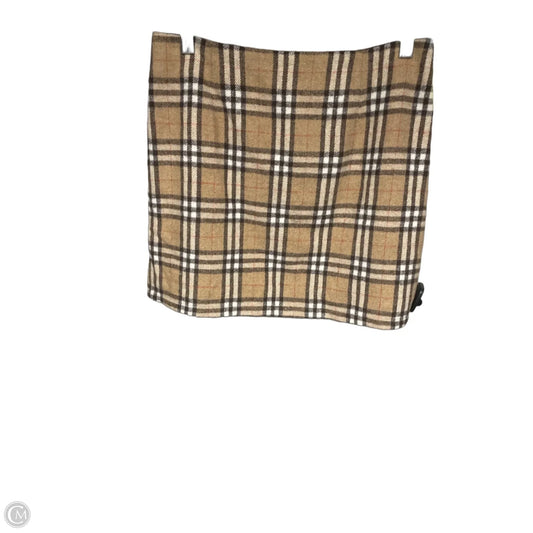 Skirt Mini & Short By Pink Lily In Brown, Size: L