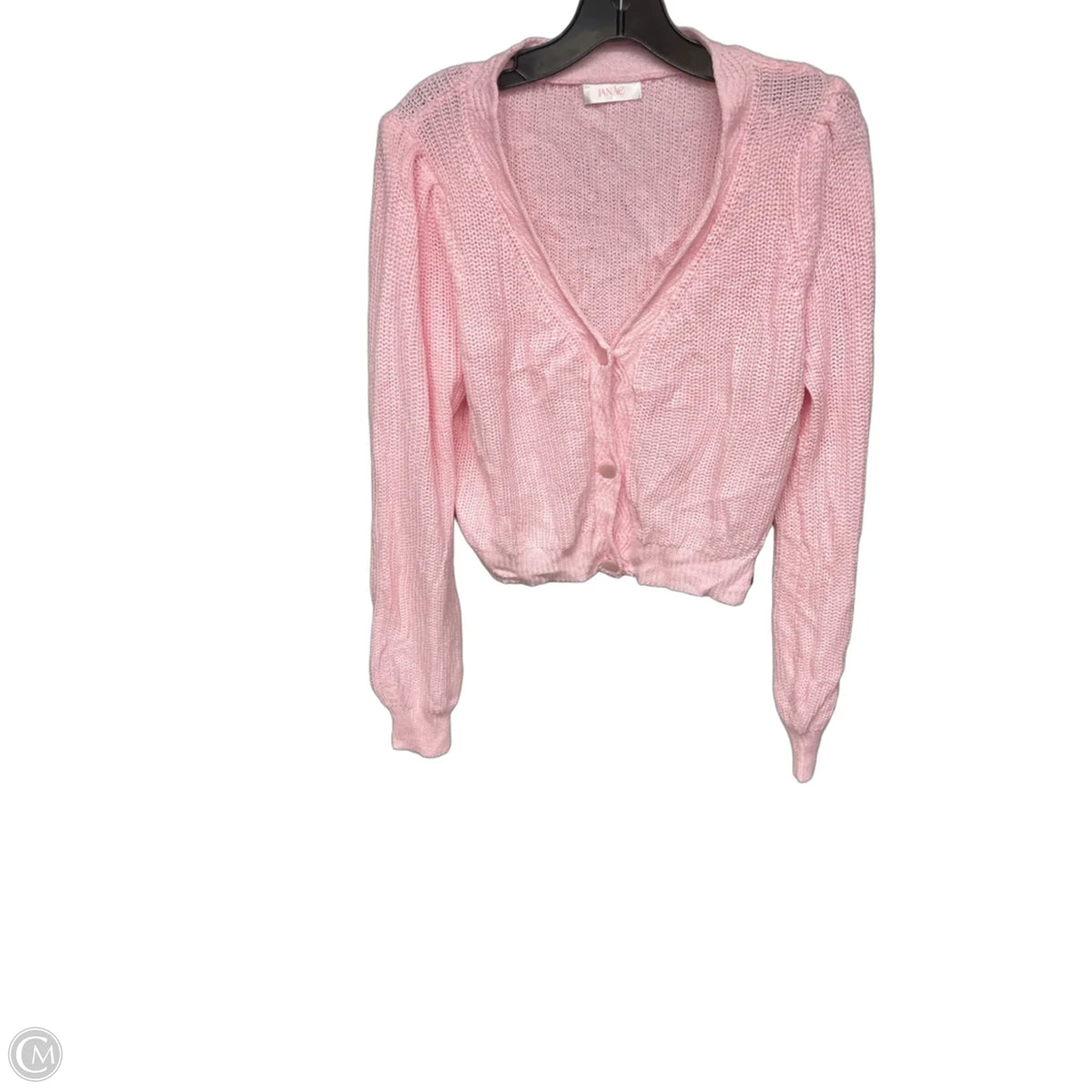 Cardigan By Clothes Mentor In Pink, Size: S