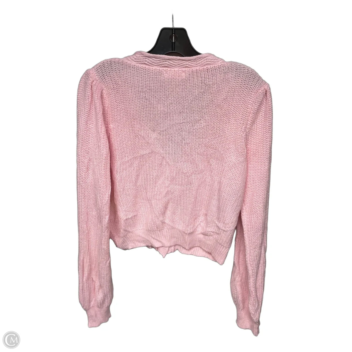 Cardigan By Clothes Mentor In Pink, Size: S