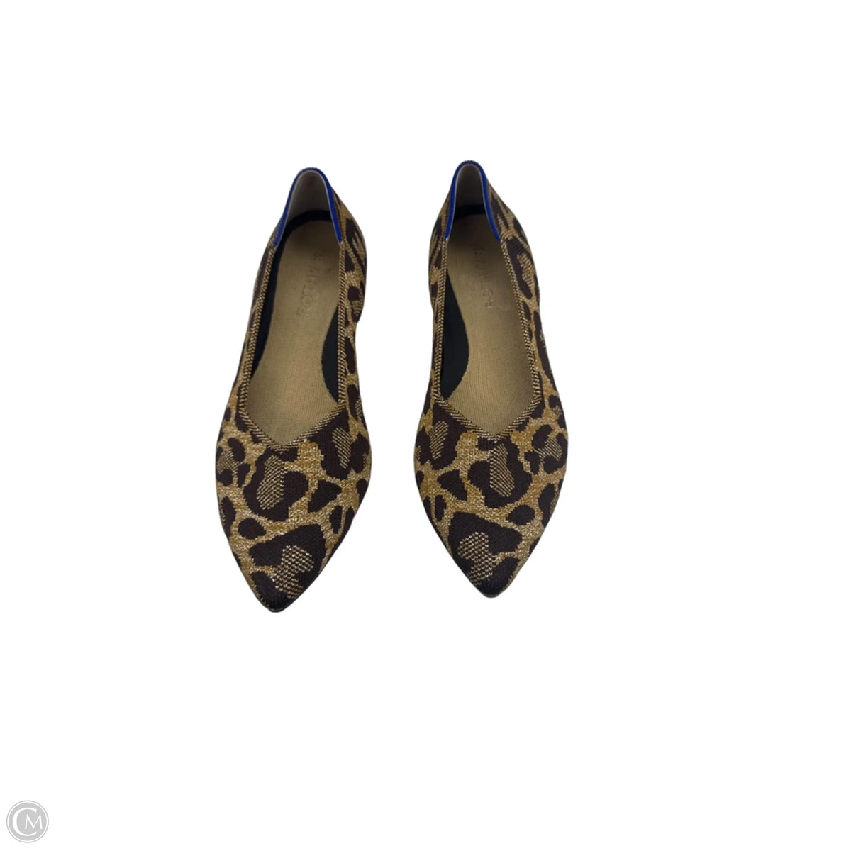 Shoes Flats By Rothys In Leopard Print, Size: 8.5