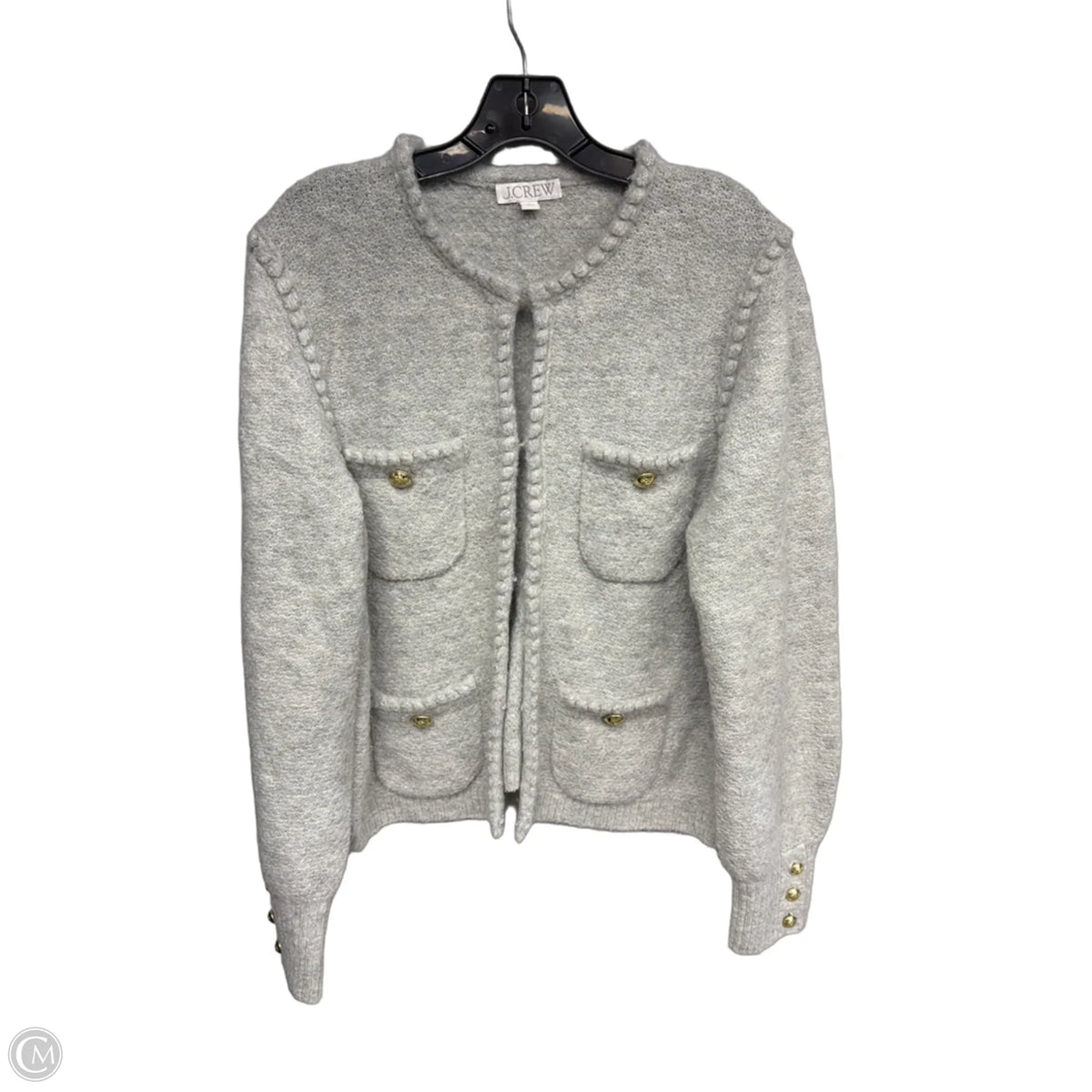 Cardigan By J. Crew In Grey, Size: M