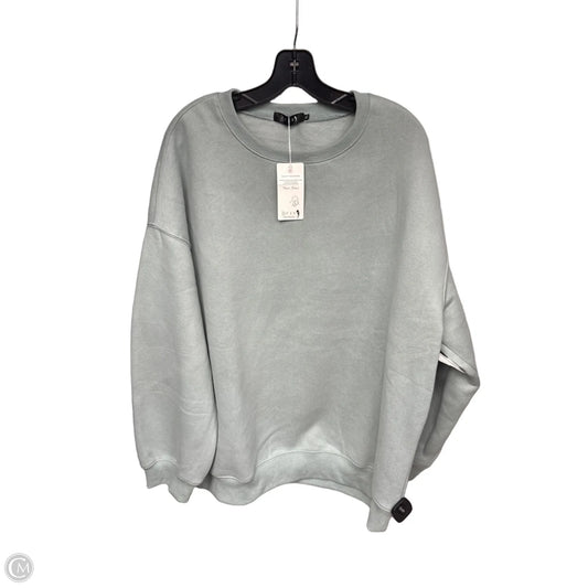 Sweatshirt Crewneck By Clothes Mentor In Green, Size: Xl