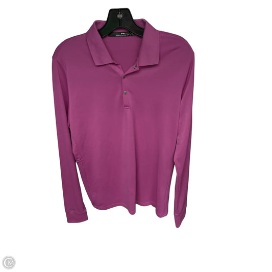 Top Long Sleeve By Ralph Lauren In Pink, Size: Xl