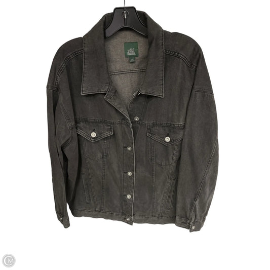 Jacket Denim By Wild Fable In Black Denim, Size: Xxl