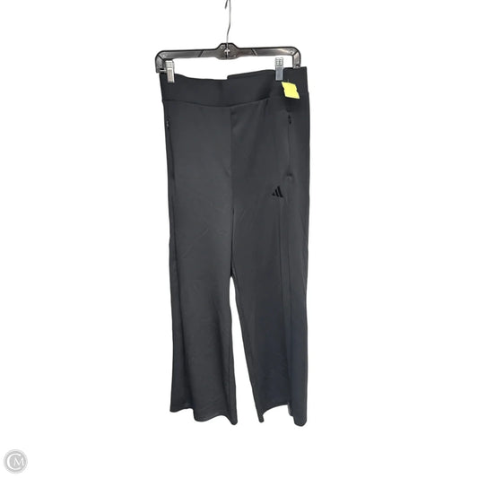 Athletic Pants By Adidas In Black, Size: M