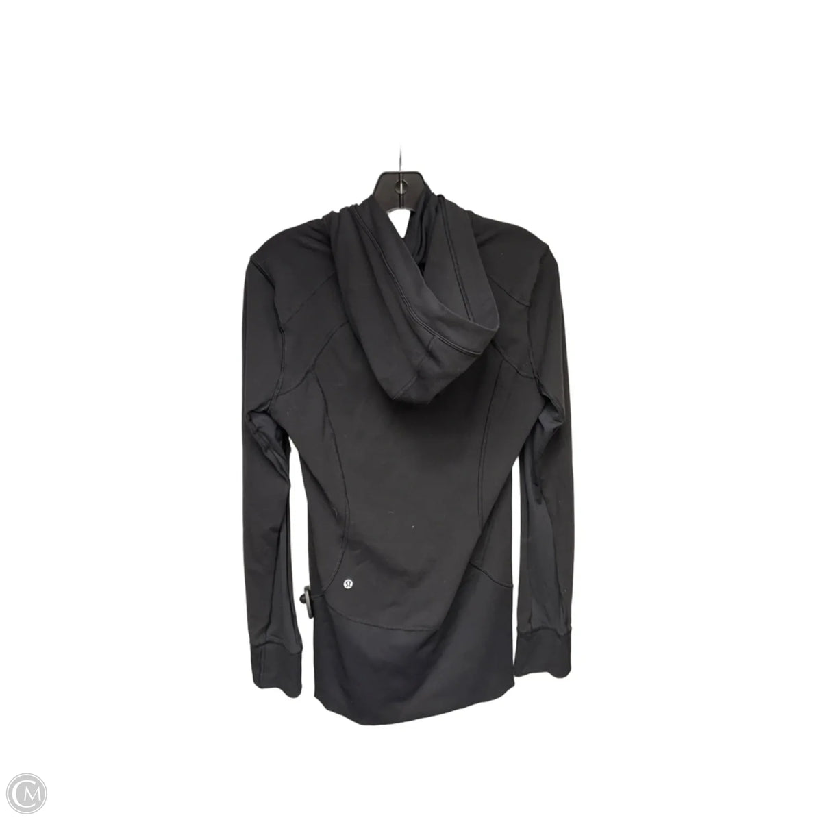 Athletic Jacket By Lululemon In Black, Size: 10