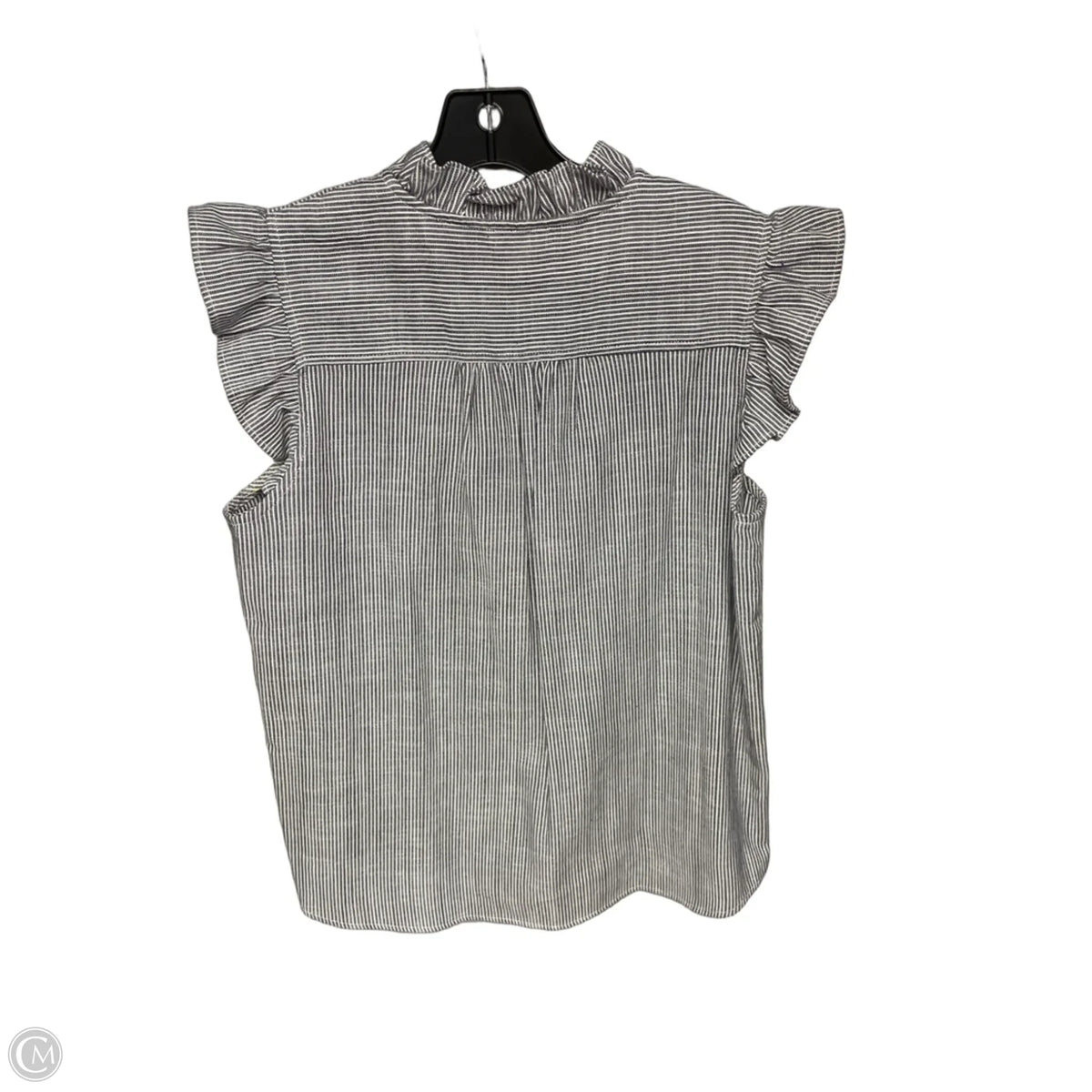 Top Sleeveless By Anne Klein In Striped Pattern, Size: M