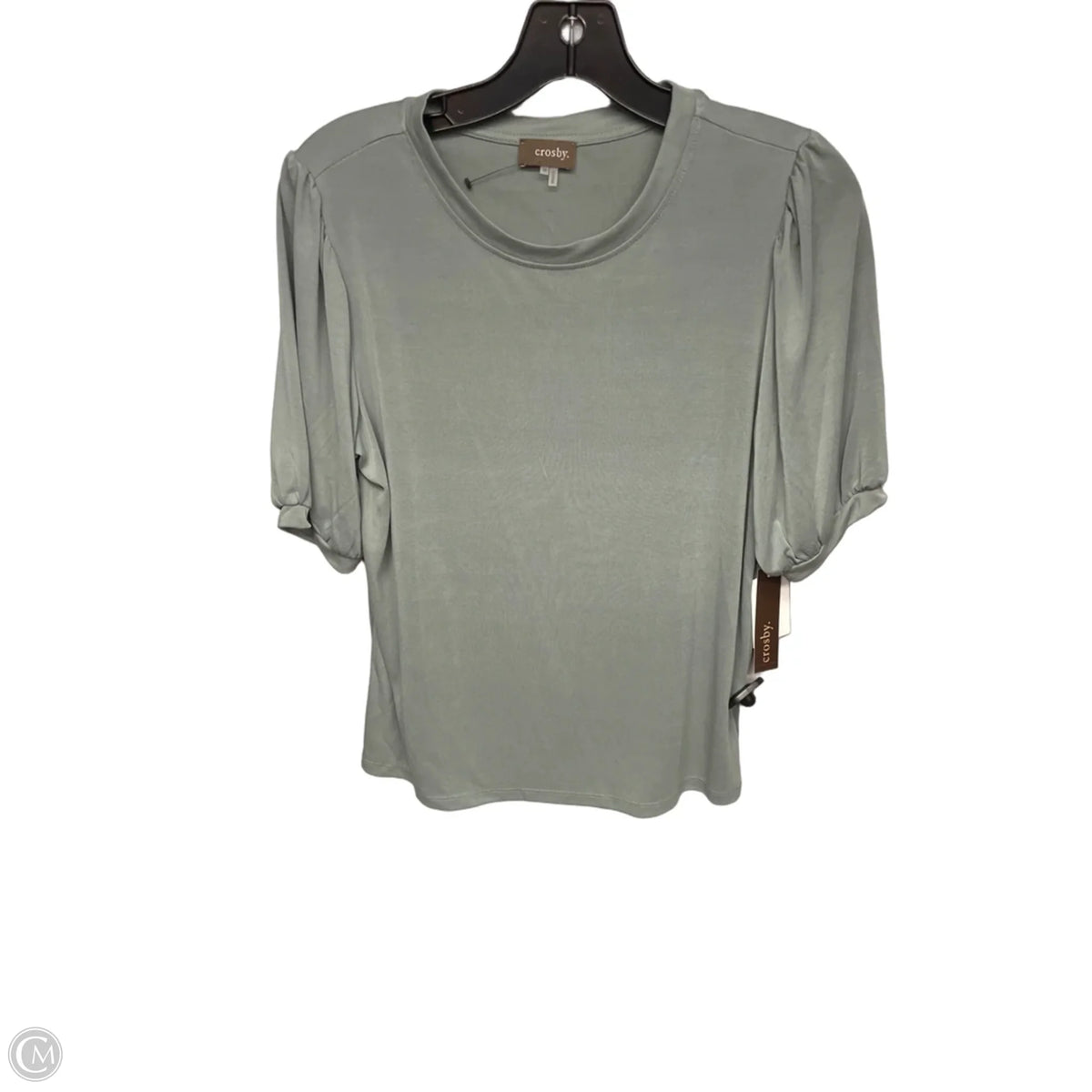 Top Short Sleeve By Crosby In Green, Size: M