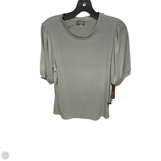 Top Short Sleeve By Crosby In Green, Size: M