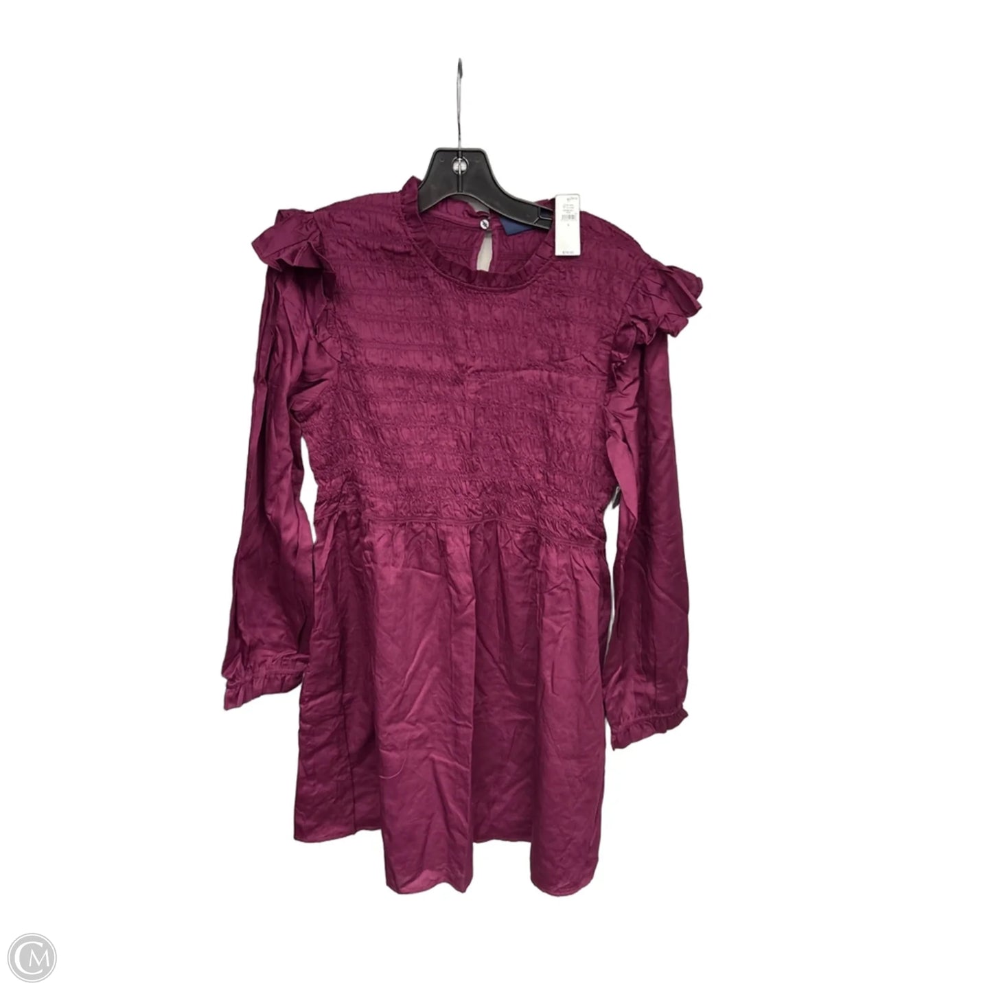 Dress Casual Midi By Gap In Purple, Size: L