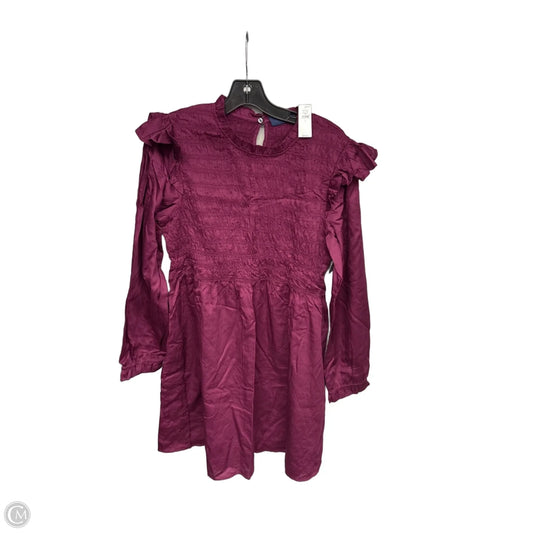 Dress Casual Midi By Gap In Purple, Size: L