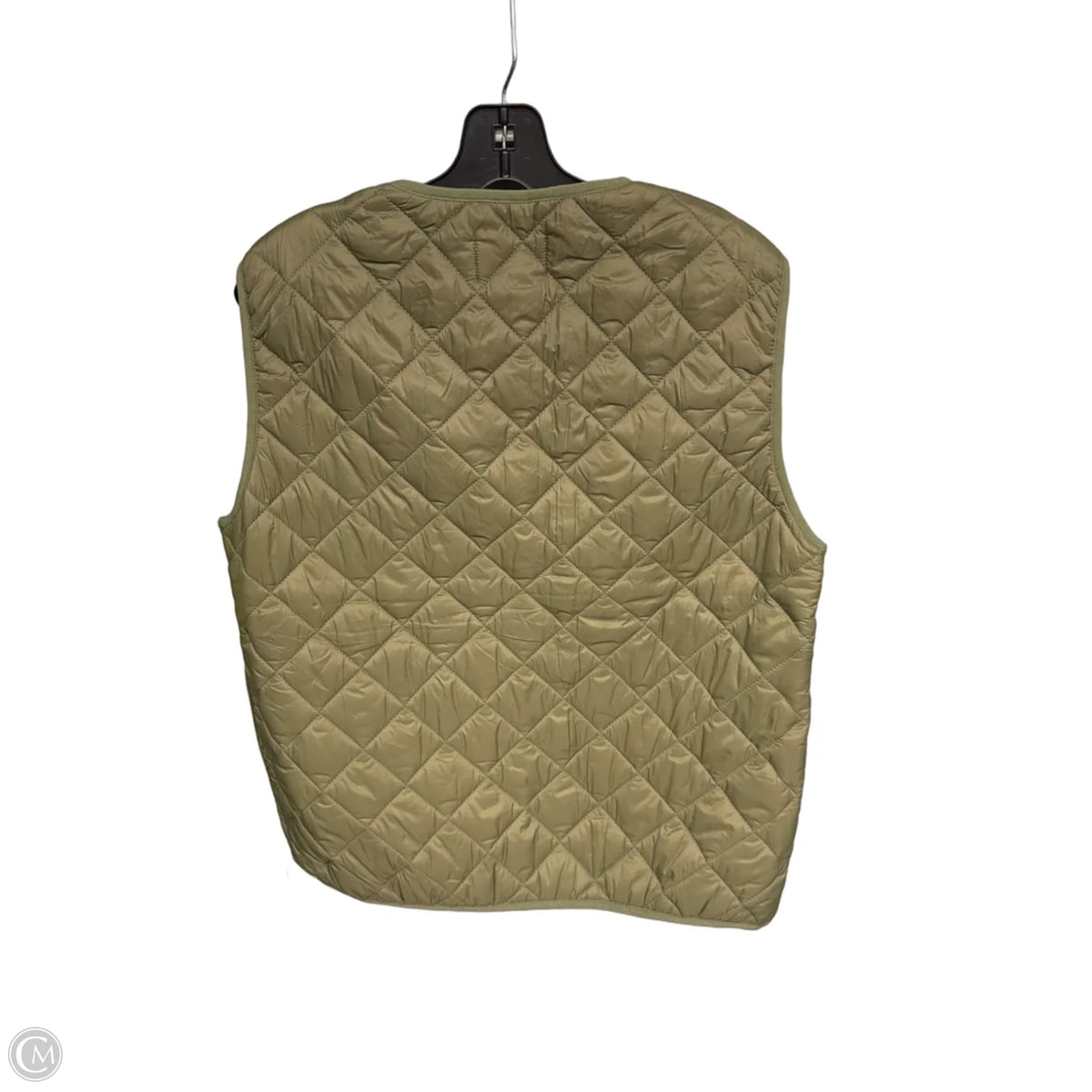Vest Puffer & Quilted By Asos In Green, Size: S