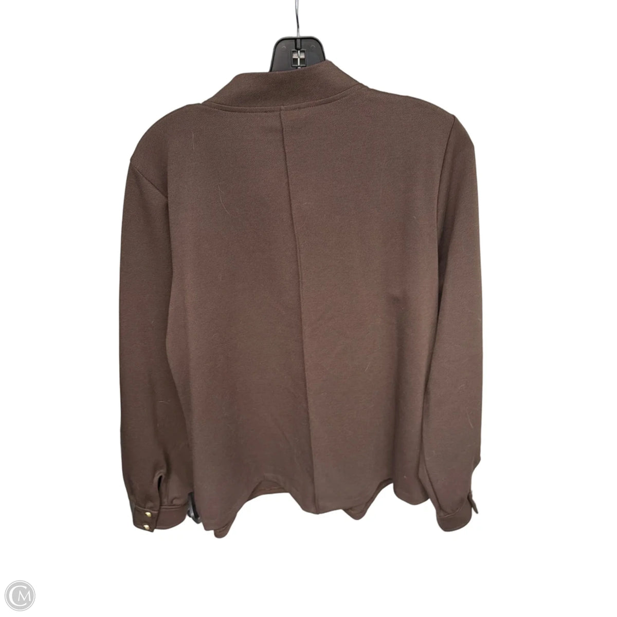 Top Long Sleeve By Talbots In Brown, Size: M