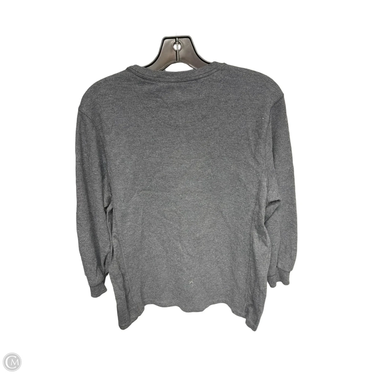 Top 3/4 Sleeve By Levis In Grey, Size: S