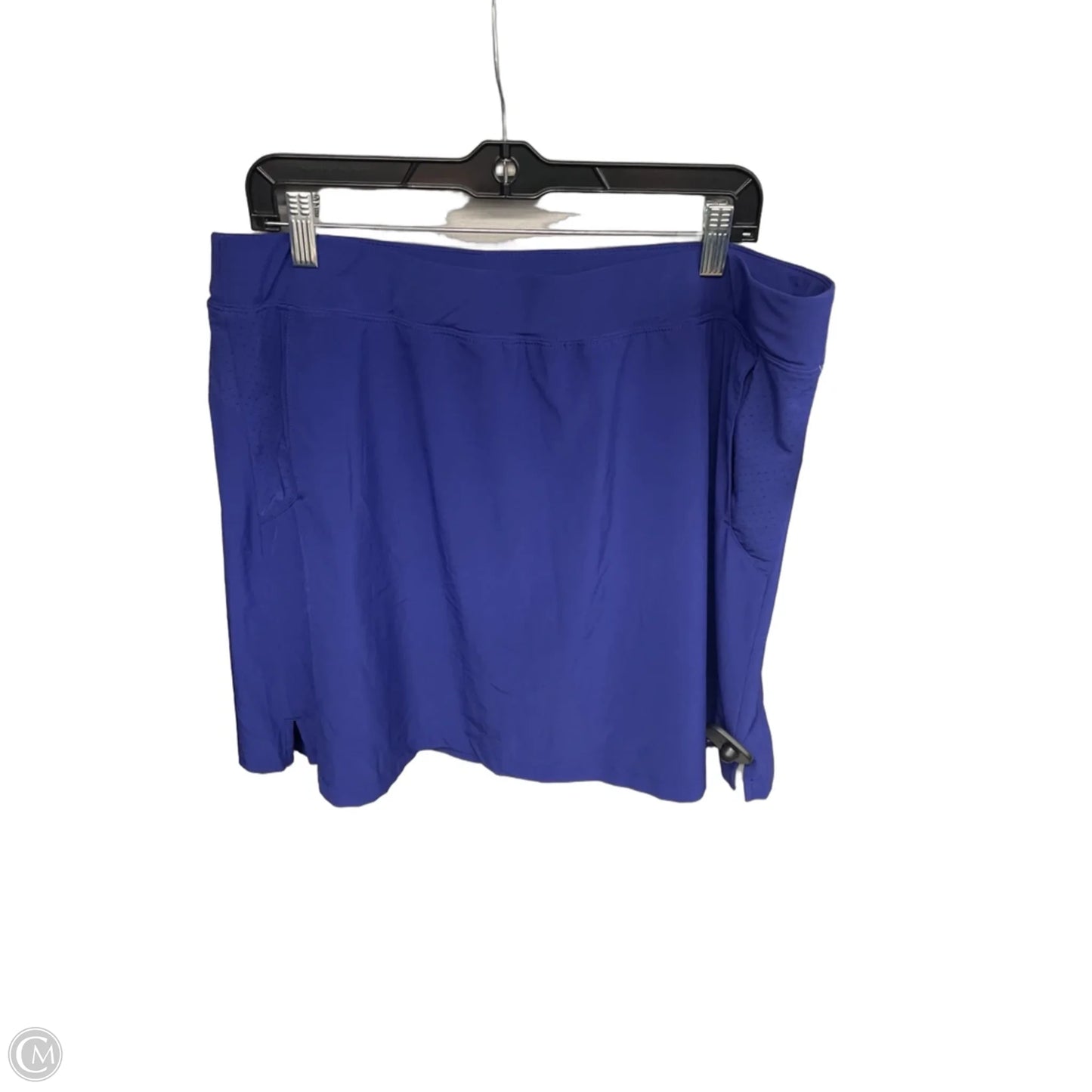 Athletic Skort By Slazenger In Blue, Size: Xxl