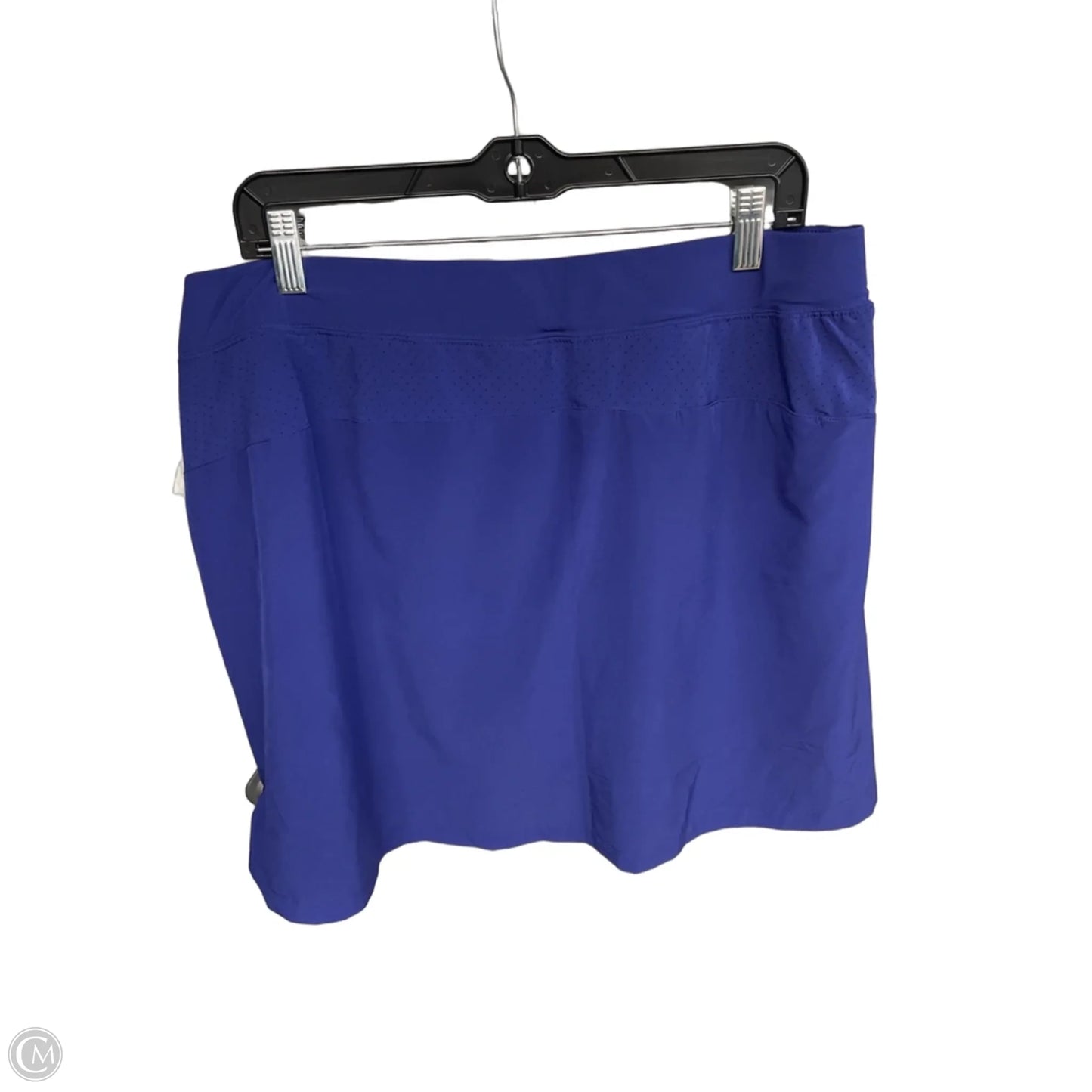 Athletic Skort By Slazenger In Blue, Size: Xxl