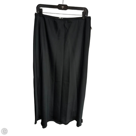 Skirt Maxi By A New Day In Black, Size: L