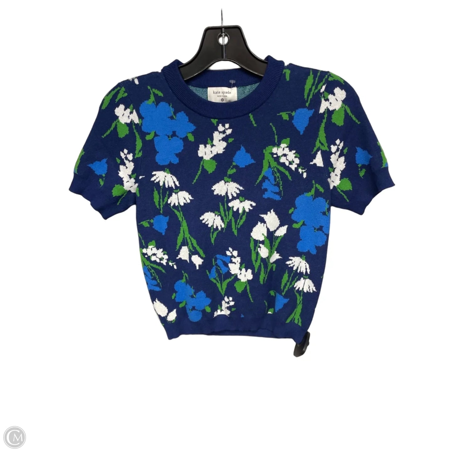 Sweater Short Sleeve By Target-designer In Blue, Size: Xs