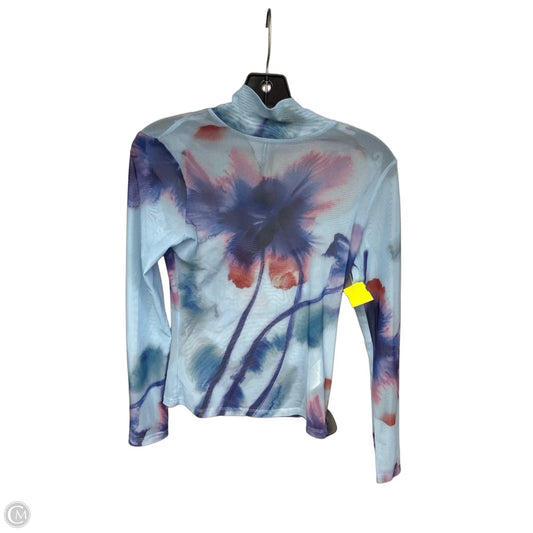 Top Long Sleeve By Anthropologie In Blue, Size: Xs