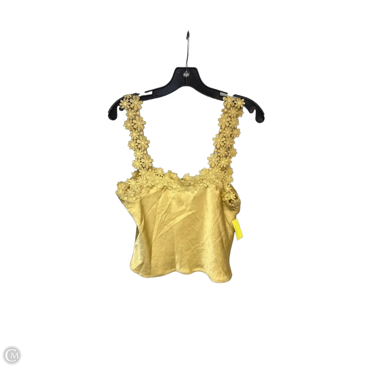 Top Cami By Blue Tassel In Yellow, Size: Xsp