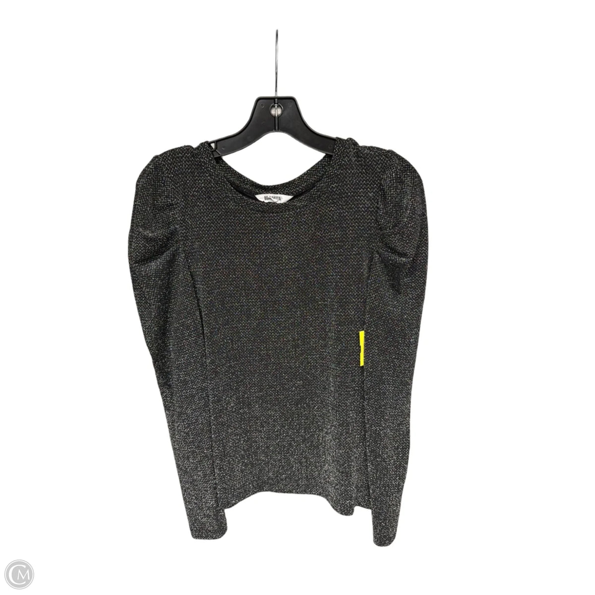 Top Long Sleeve By Bb Dakota In Silver, Size: M