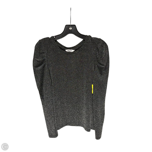 Top Long Sleeve By Bb Dakota In Silver, Size: M