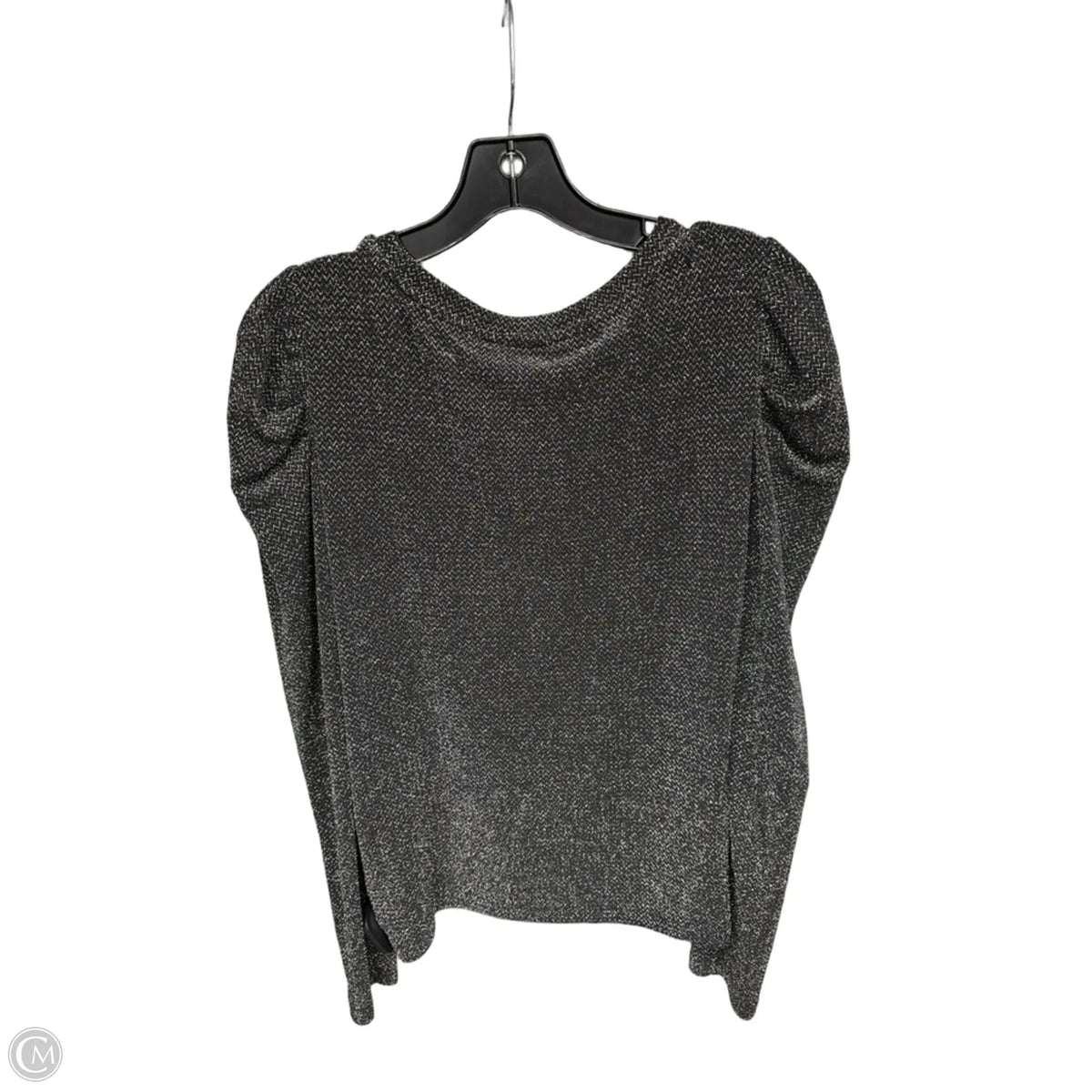 Top Long Sleeve By Bb Dakota In Silver, Size: M