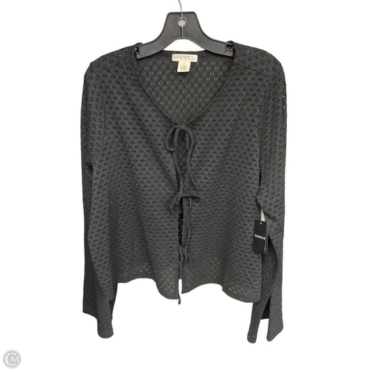 Cardigan By Torrid In Black, Size: 2x